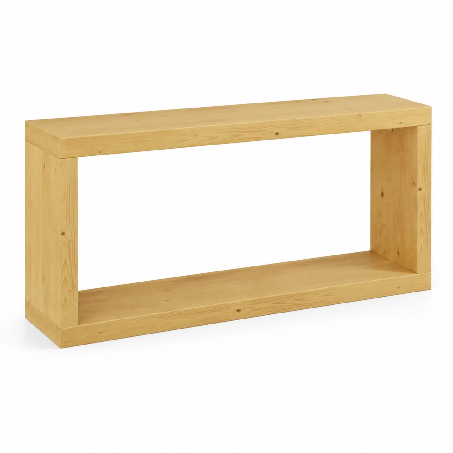 Table Console en Bois de Pin Massif 120x30x75 cm
